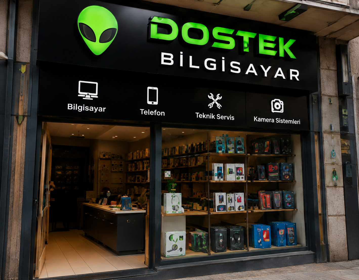 Dostek Bilgisayar mağazası